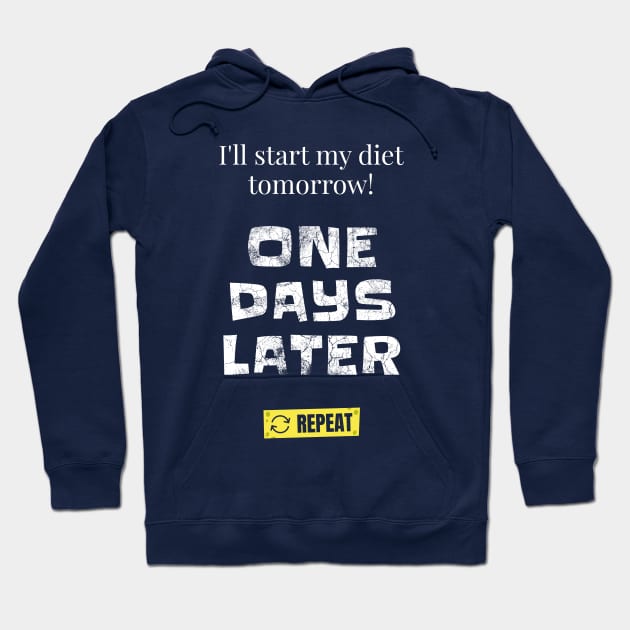 One Days Later Keto Diet - Ketogenic Hoodie by Ketogenic Merch